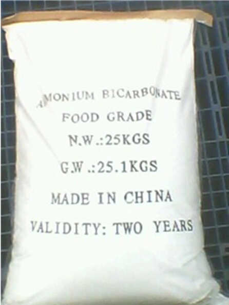 Ammonium Bicarbonate 99% as Raising Agent in Food Industry