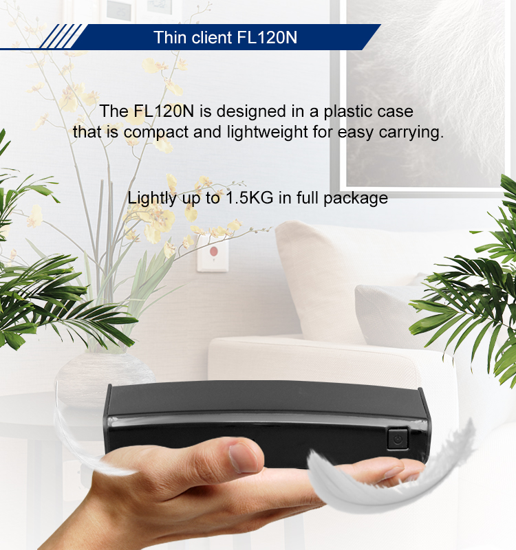 High Performance Thin client PC terminal VDI IDV VOI FL120n Zero Thin Client Computer PC For School E-class