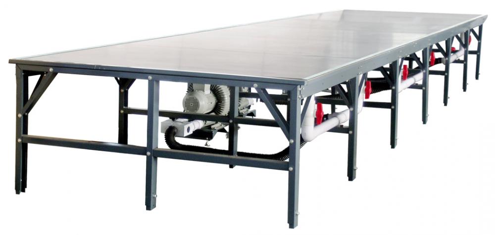 Floatation / Vacuum Light Duty Flexible Cutting Table