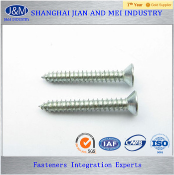 flat head phillips self tapping screws