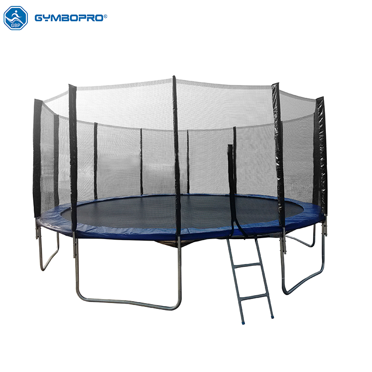 Högkvalitativ inomhus lekplats mini barn trampolin med hölje