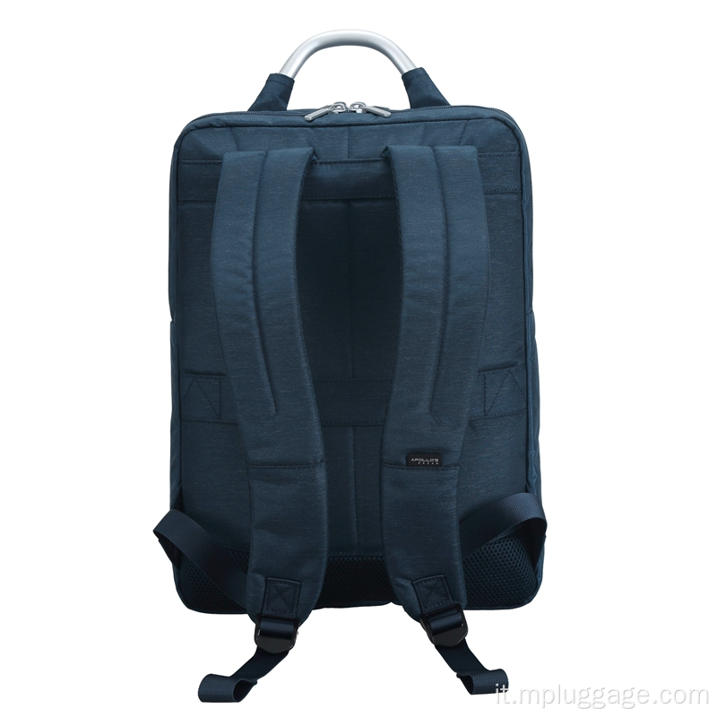 Solid Color Fashion Business Laptop Backpack Custom