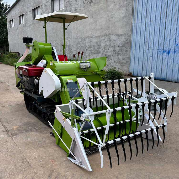 Small Dry Soybean Bean Combine Harvester For Sale Beans Harvester And Threshing Machine With Best Price