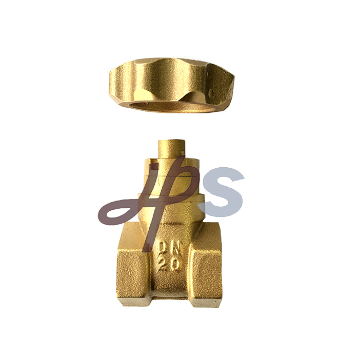 Brass Lockable Gate Valve With Magnetic