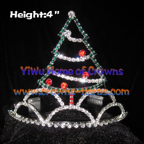 Christmas Tree Shaped Christmas Festival Crowns