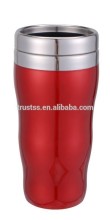 Stainless Steel tumbler auto mug desk cup double wall office mug travel mug with handle