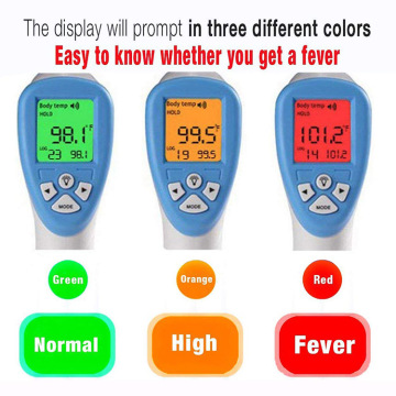 Medisch lichaam Digitale infraroodthermometer Voorhoofd