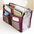 Hoge kwaliteit promoties Lady's organisator invoegen zak handtas reistas in tas organizer met zakken opslag zakken 13 kleuren