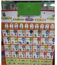 Customized Pet And Hard Pvc Muslim Children Educational Wall Arabic Alphabet Chart