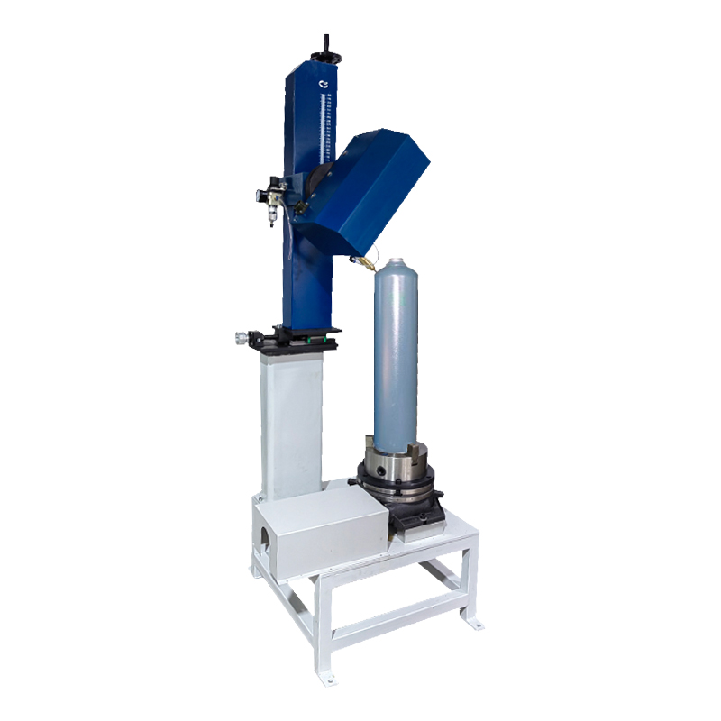 Máquina de marcação rotativa de cilindro de cilindro de gases de ponto vertical