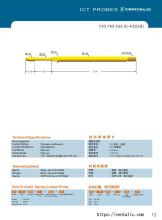 Wire Harness Probe Pogo Pin CHL165-D(8.5) for Electronic Test