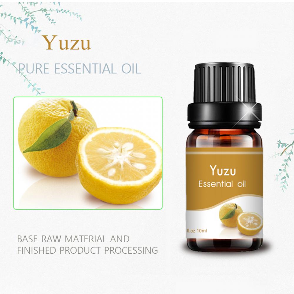 10ml Private Label Minyak Yuzu kelas kosmetik untuk pijat