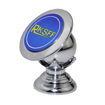 360 Rotating Magnetic Car Phone Holder Silver