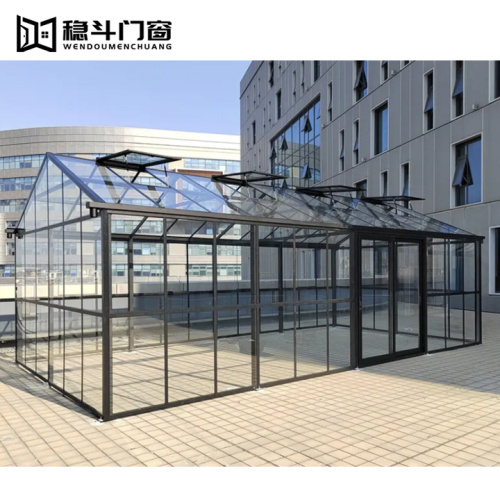 Retractable Glass Roof Sunrooms