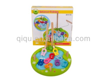 Wooden Magnetic Fishing Toy