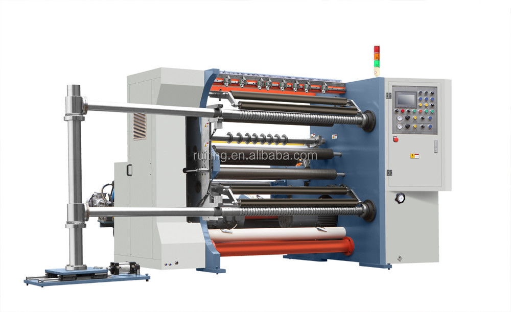 RTFQ-1300D Automatic high speed paper roll slitter rewinder machinery