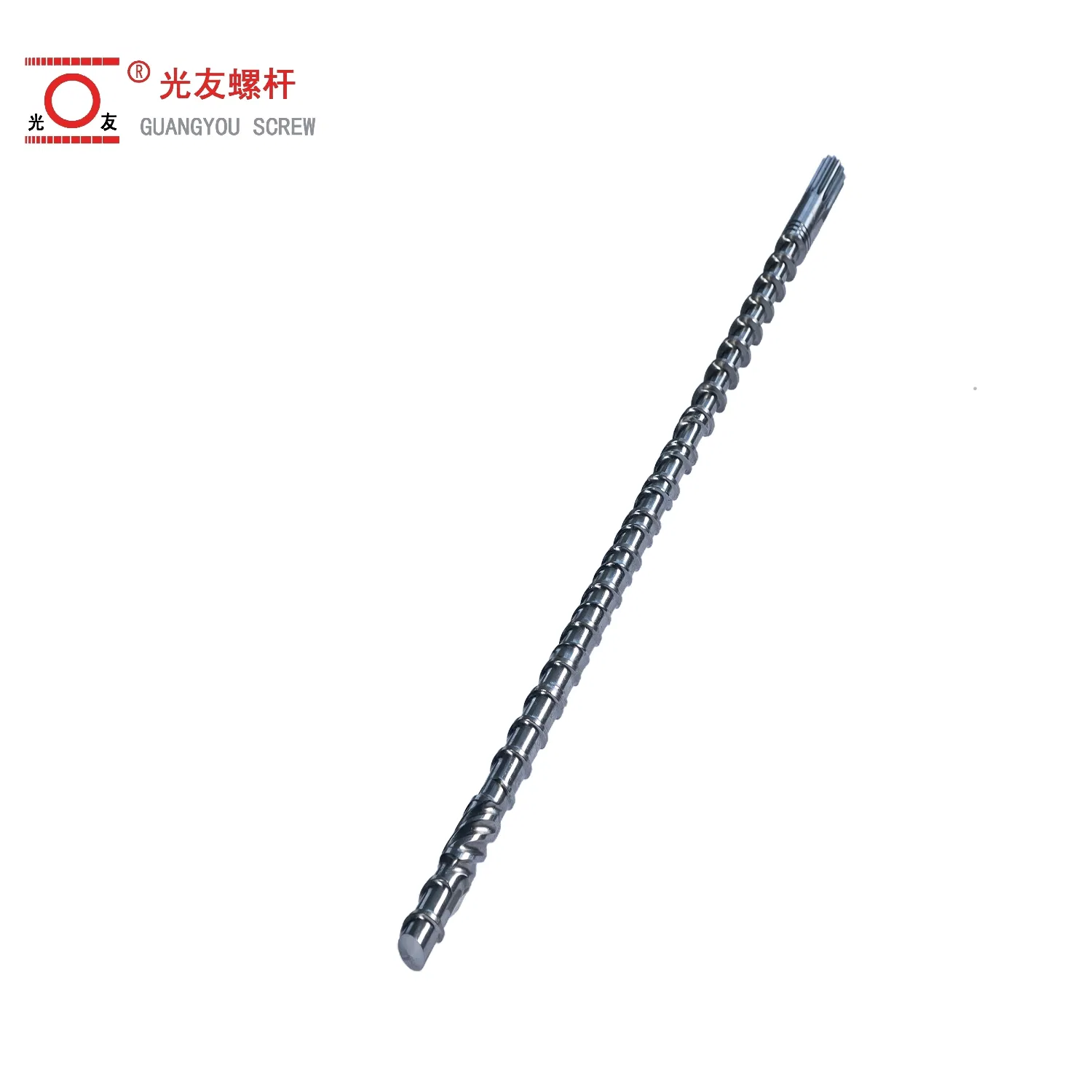 ISO Certified High Precision Chrome Plating Single Screw at Barrel