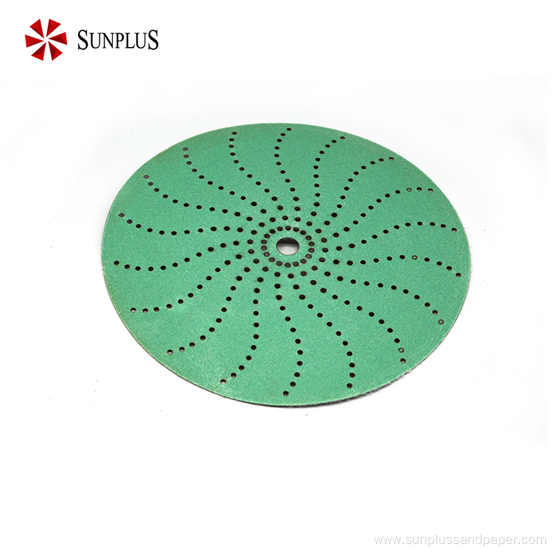 Green Hook Loop Sanding Disc P40 to P3000