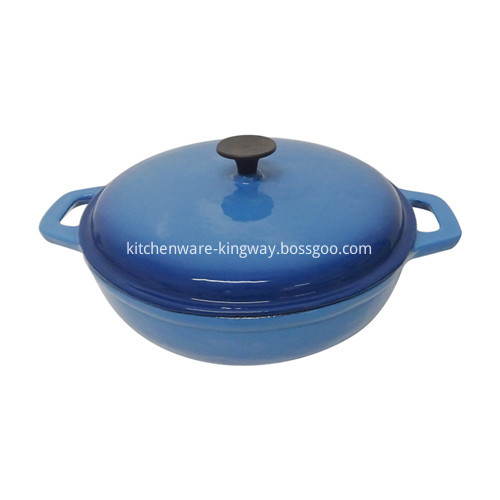 Cast Iron Enamel Cooking Pot