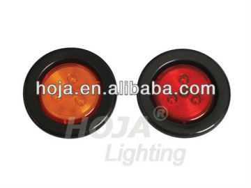 2-1/2 inch Round Truck Clearance Lights