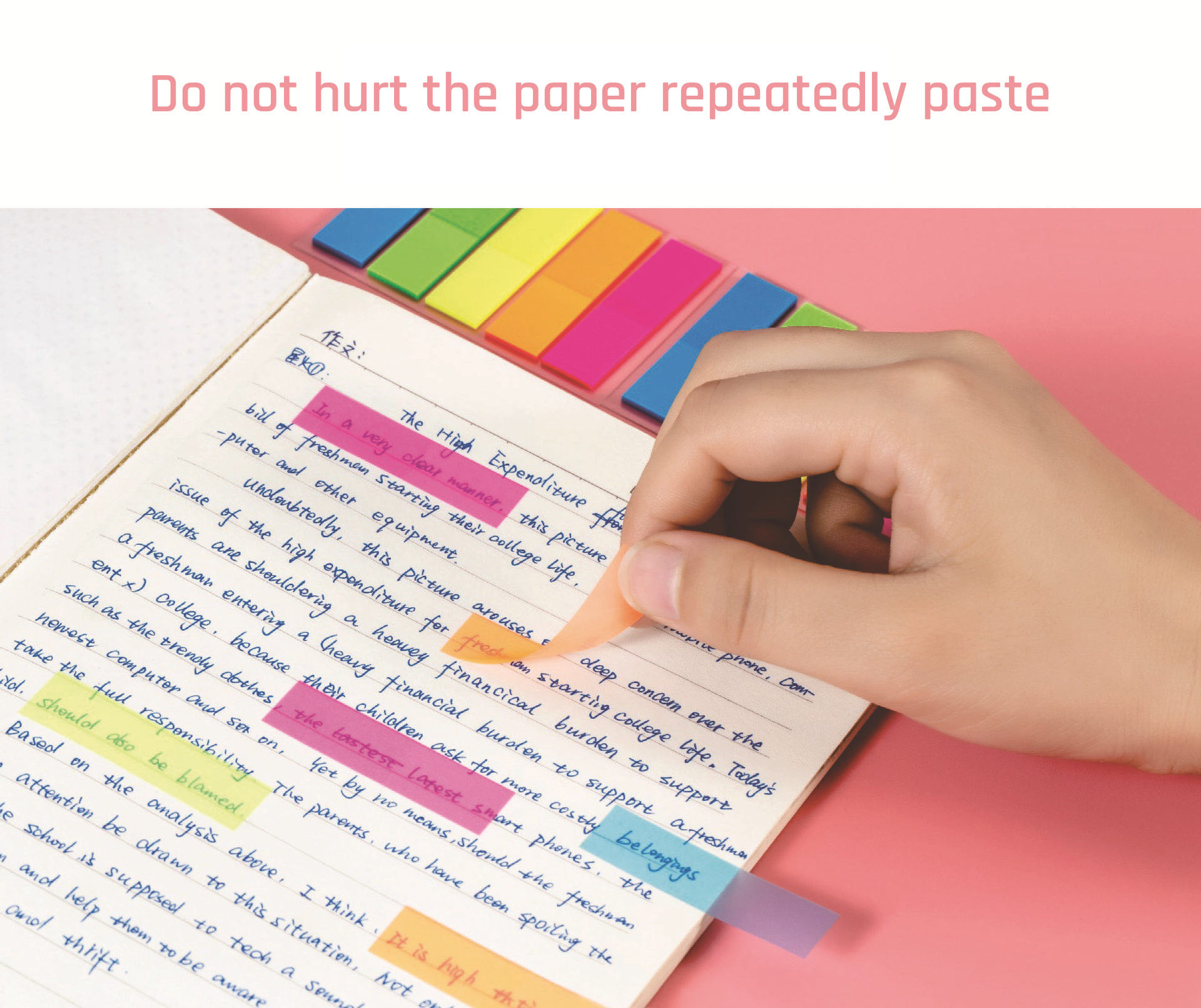 Papiernotespad. Paper Notespad