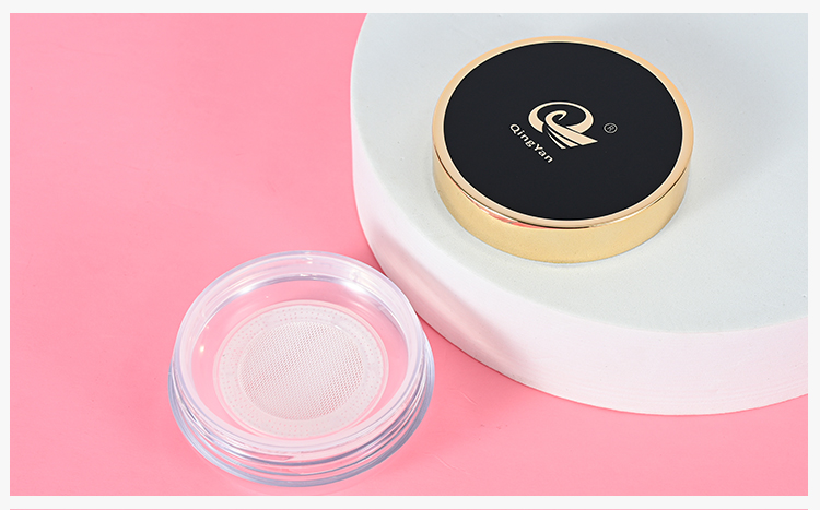 Plastic Cosmetic loose powder Jar (9)