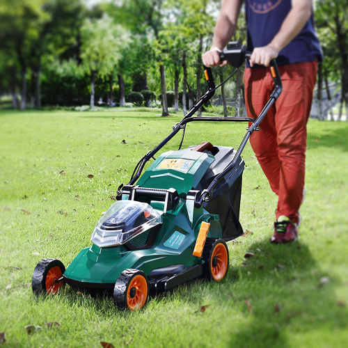 Hand Push Electric Grass Cutting Machine Lawn Mower