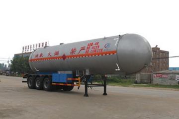 12.5m Tri-axle Liquefied Gas Transport Semi Trailer