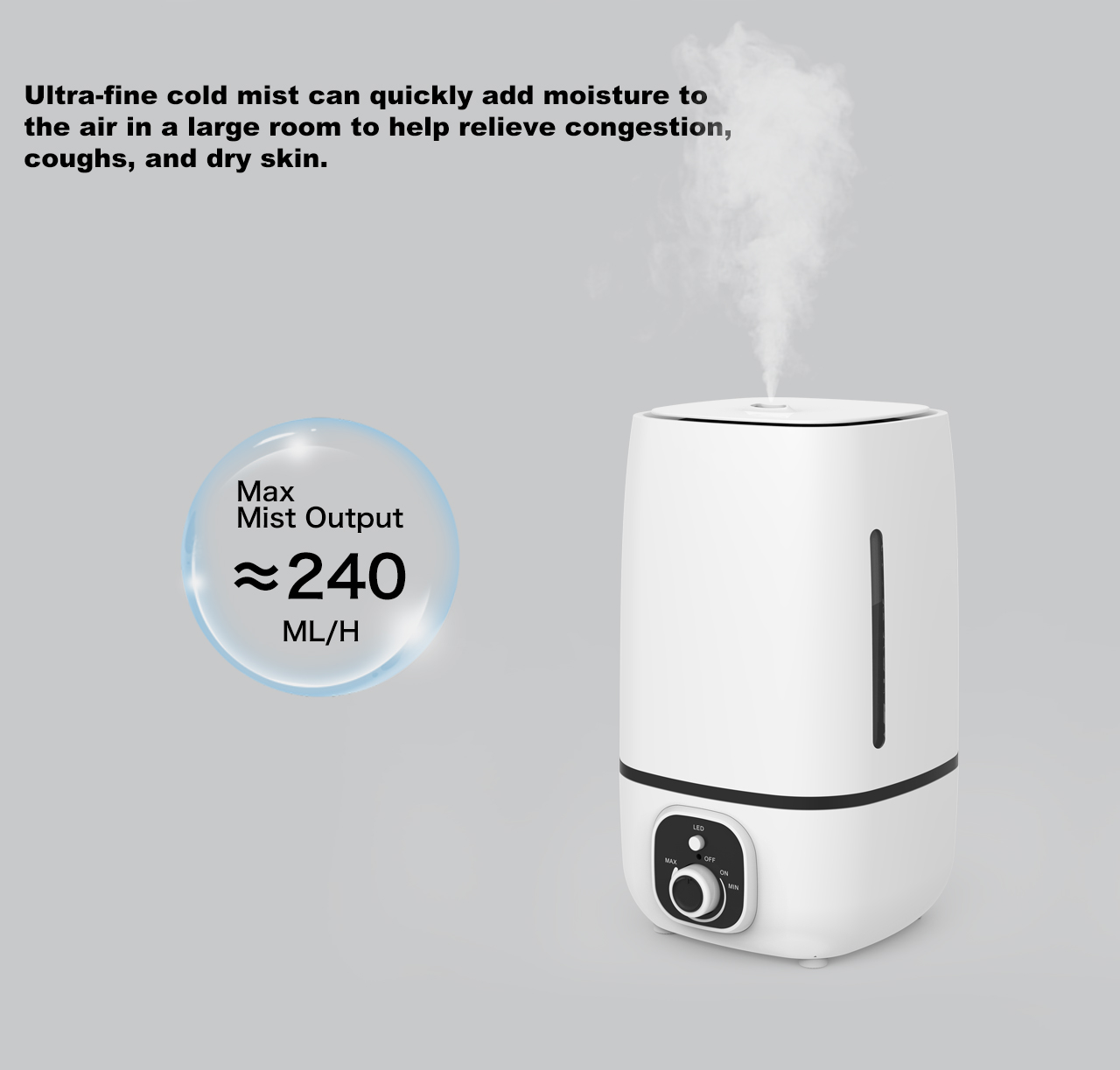 HTJ-2118C humidifier mist ouuput HTJ-2118C humidifier mist ouuput