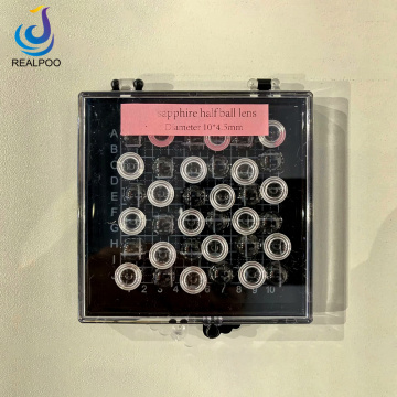 10 mm diara sapphire AI2O3 HEAL BALL LENS