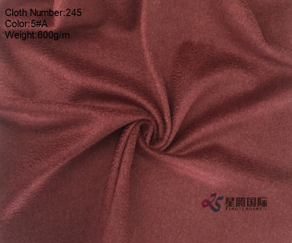 Water-wave 95% Wool And 5% Nylon Fabric Single Face