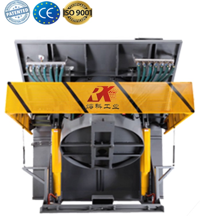 Electric melting Crucible furnace for steel aluminium