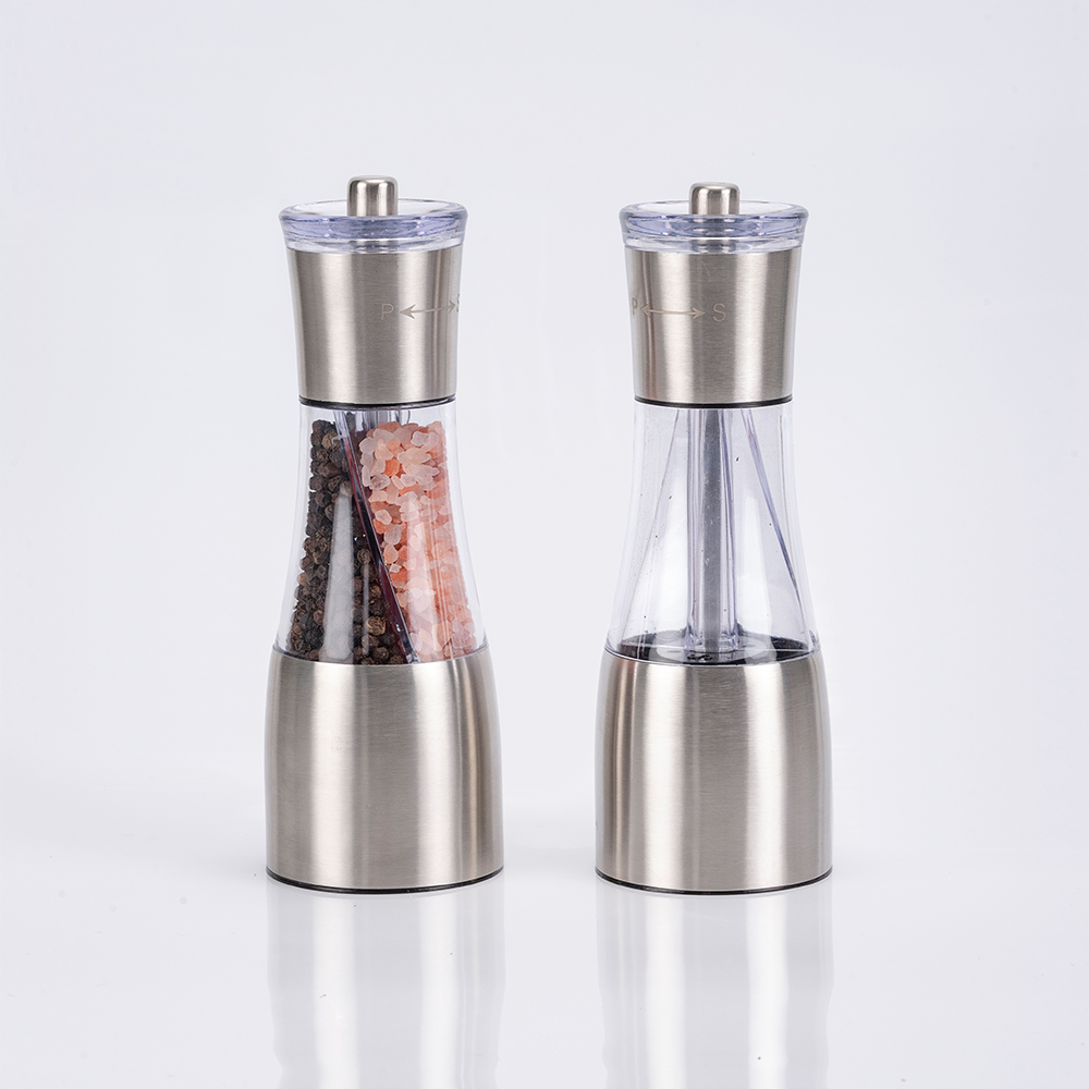 (S/S) 2 IN 1 MANUAL PEPPER MILL (S/S) 2 IN 1 MANUAL PEPPER MILL