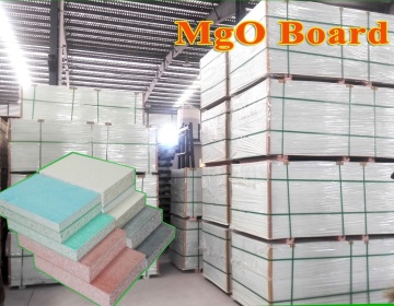 Non-Asbestos Fire-rated 15mm Magnesium Oxide Boards