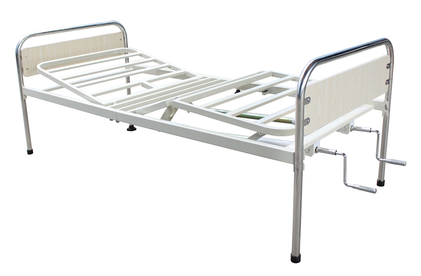 Crank Manual Hospital Patient Bed