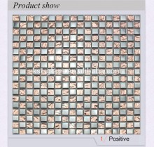 exterior electroplated wall tile, exterior glass wall tile, exterior glass tile