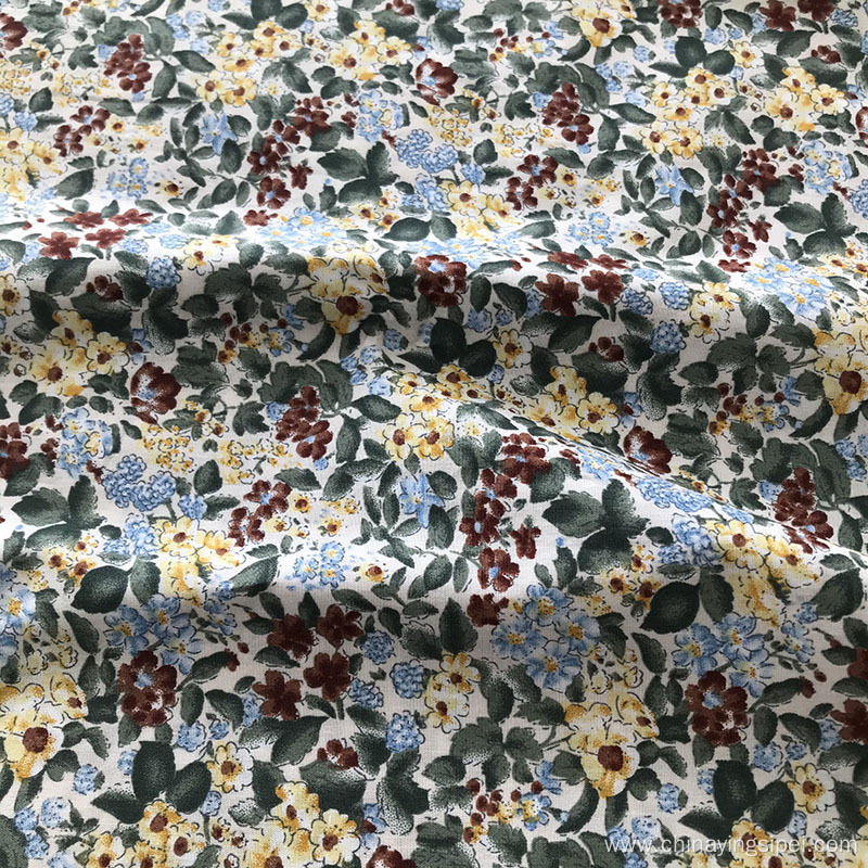 Wholesale Printed Woven Plain Floral Poplin Cotton Fabric