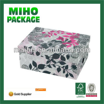environmental paper box/custom printing paper box/stacking paper storage box