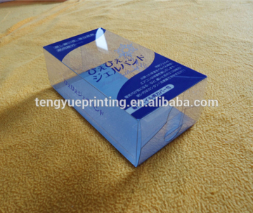 rectangular clear plastic box/plastic square clear box/custom clear plastic box