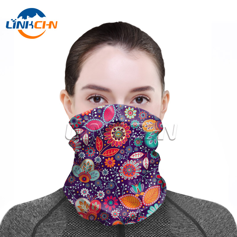 multifunctional face neck seamless headwear bandana