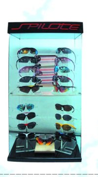 sport glasses display stand