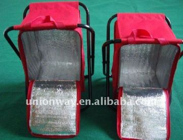 chair with cooler bag