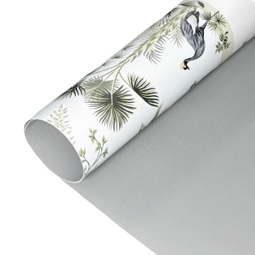 Eco-Friendly Waterproof Polyester Print Canvas Fabric for Rollup Banners