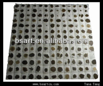 Wall natural coconut decoration