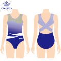 Custom cut out sleeveless leotard