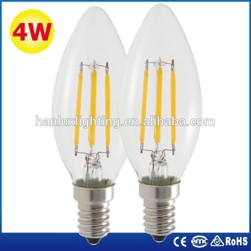 c37 dimmable led filament bulb