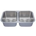 50/50 Double Bowl Stainless Steel Sinks