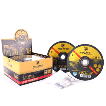 PEGATEC 7'' 180X1.6X22MM Cut Disc - Metal Cut Off Disc