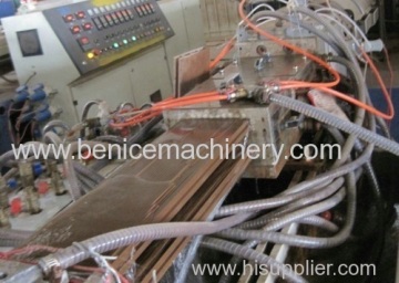Plastic Machinery In Making Wpc Decking Board?