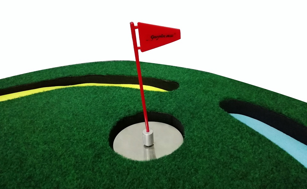 golf putting mat detail